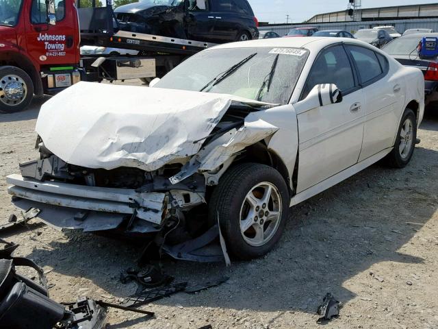 2G2WP522651152480 - 2005 PONTIAC GRAND PRIX WHITE photo 2