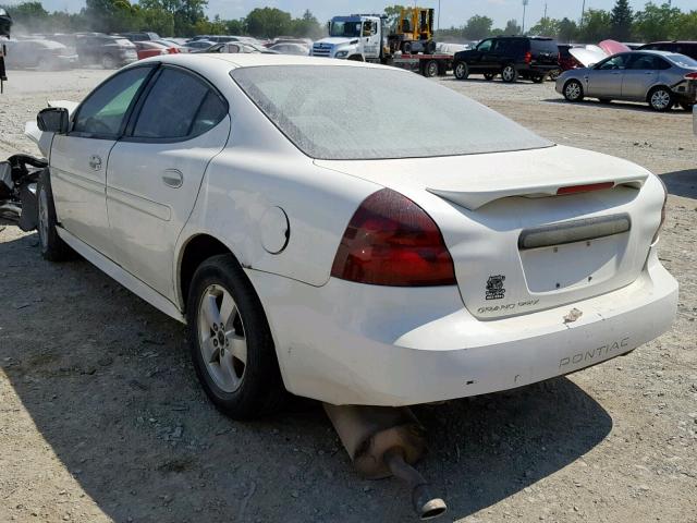 2G2WP522651152480 - 2005 PONTIAC GRAND PRIX WHITE photo 3