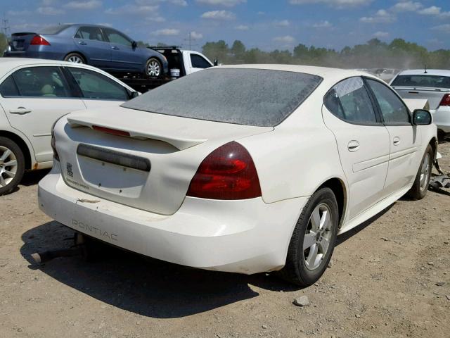 2G2WP522651152480 - 2005 PONTIAC GRAND PRIX WHITE photo 4