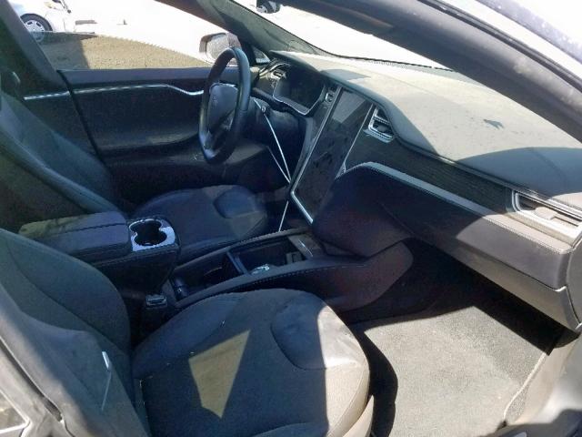 5YJSA1E24GF171349 - 2016 TESLA MODEL S Սև լուսանկար 5