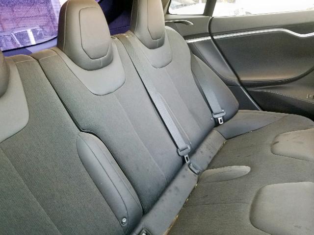 5YJSA1E24GF171349 - 2016 TESLA MODEL S Սև լուսանկար 6