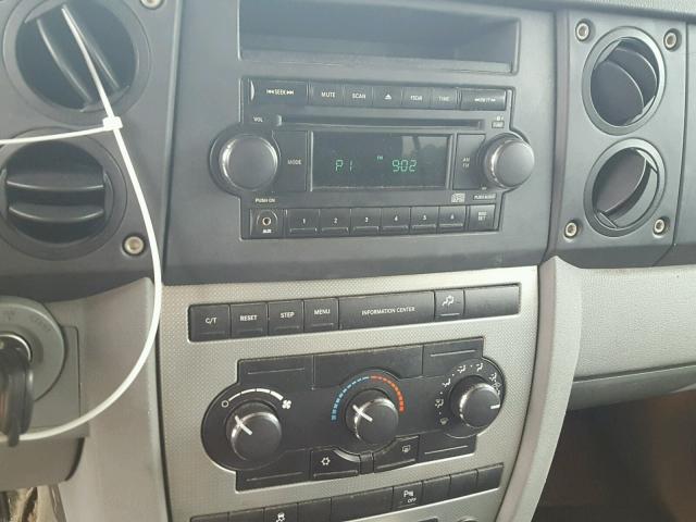 1J8HG48K96C178985 - 2006 JEEP COMMANDER Qara foto 9