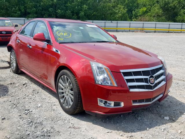 1G6DK5EY9B0168586 - 2011 CADILLAC CTS PERFOR RED photo 1