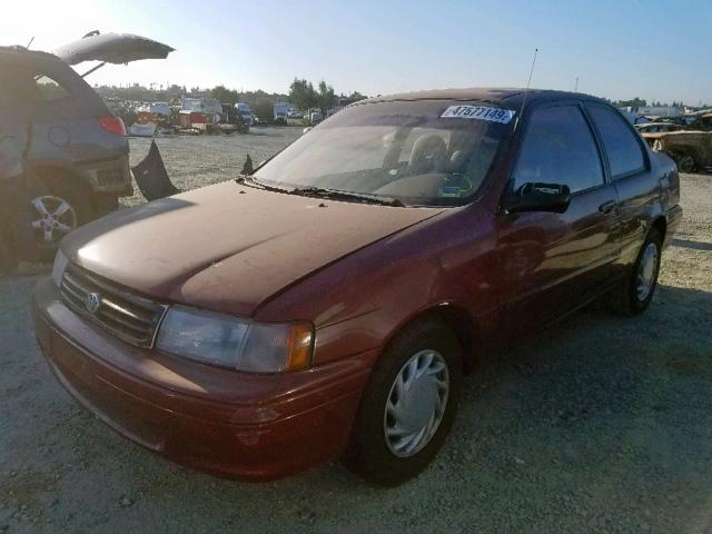 JT2EL43B9M0058477 - 1991 TOYOTA TERCEL DEL RED photo 2