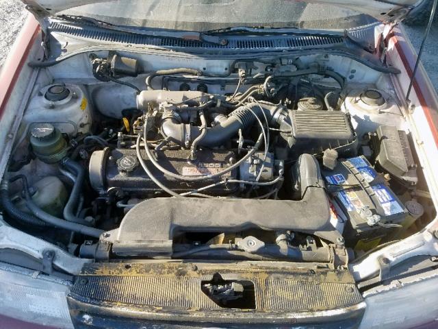 JT2EL43B9M0058477 - 1991 TOYOTA TERCEL DEL RED photo 7