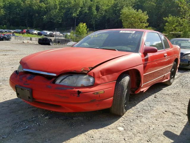 2G1WW12M7X9163784 - 1999 CHEVROLET MONTE CARL RED photo 2