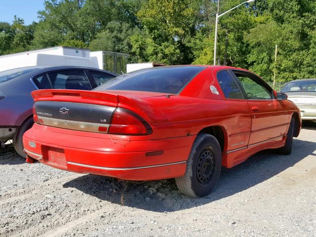 2G1WW12M7X9163784 - 1999 CHEVROLET MONTE CARL RED photo 4