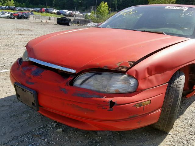 2G1WW12M7X9163784 - 1999 CHEVROLET MONTE CARL RED photo 9