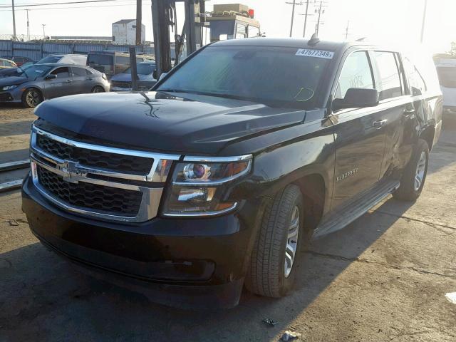 1GNSCHKC5HR220920 - 2017 CHEVROLET SUBURBAN C BLACK photo 2