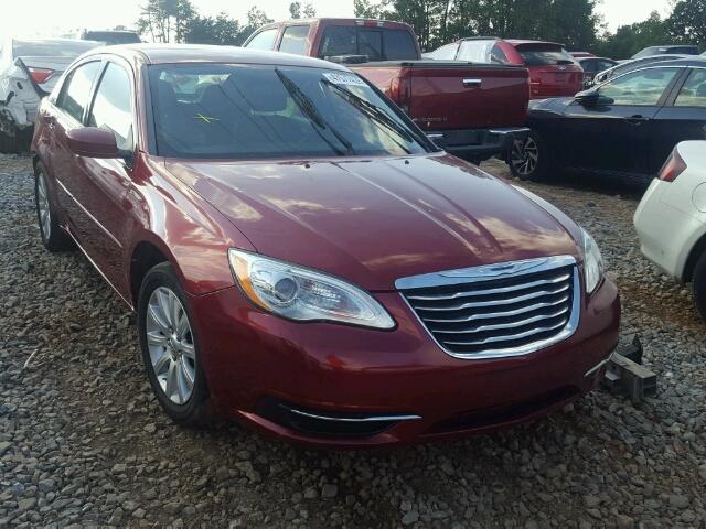 1C3CCBBB3CN201062 - 2012 CHRYSLER 200 TOURIN RED photo 1