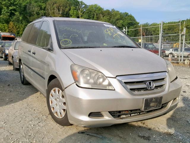 5FNRL38245B057476 - 2005 HONDA ODYSSEY LX TAN photo 1