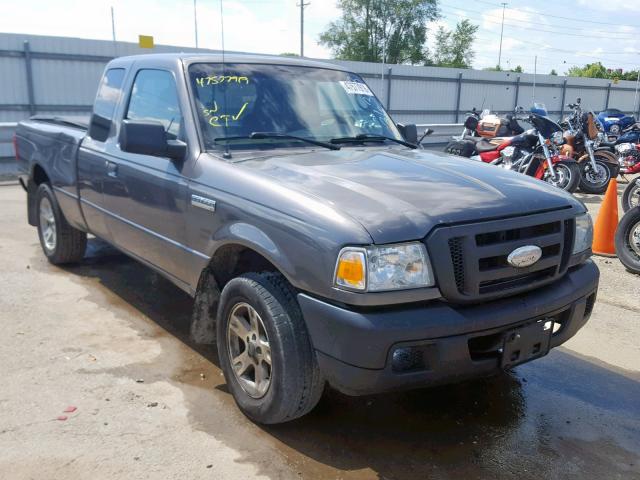 1FTYR44UX6PA95230 - 2006 FORD RANGER SUP GRAY photo 1