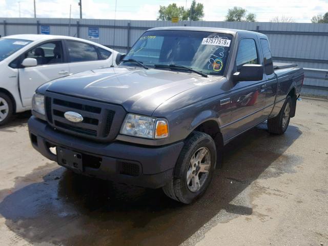 1FTYR44UX6PA95230 - 2006 FORD RANGER SUP GRAY photo 2