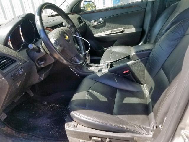 1G1ZE5E11BF353248 - 2011 CHEVROLET MALIBU LTZ ვერცხლისფერი ფოტო 5