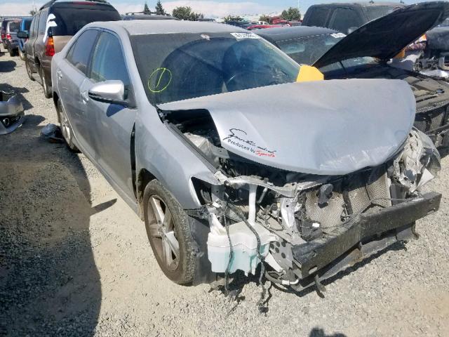 4T1BF1FK0CU035524 - 2012 TOYOTA CAMRY BASE SILVER photo 1