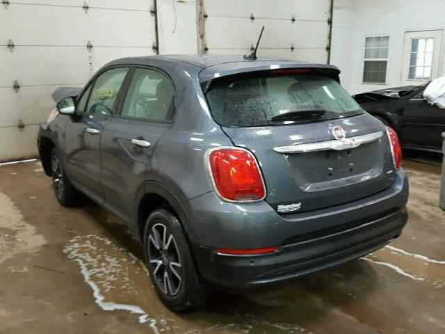 ZFBCFYAB7HP576491 - 2017 FIAT 500X POP GRAY photo 3