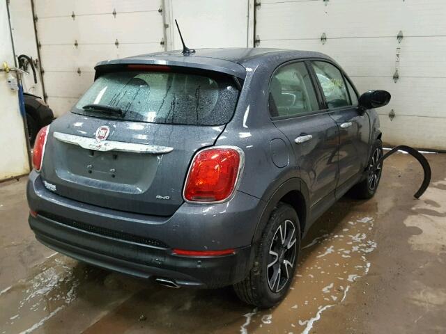 ZFBCFYAB7HP576491 - 2017 FIAT 500X POP GRAY photo 4