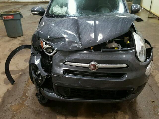 ZFBCFYAB7HP576491 - 2017 FIAT 500X POP GRAY photo 7