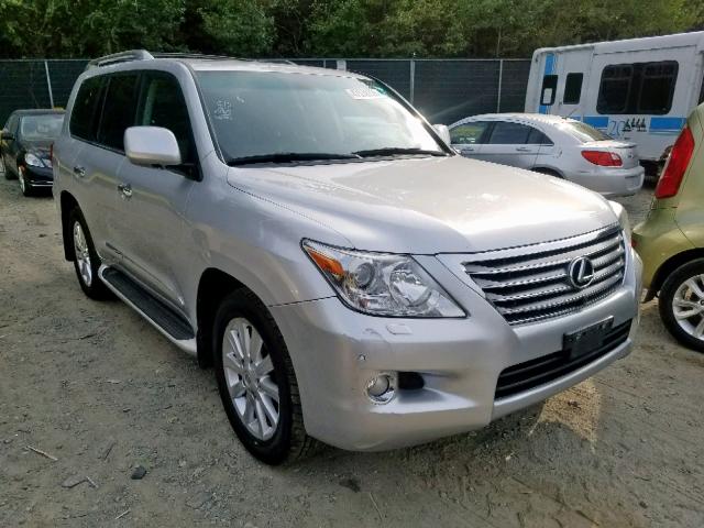 JTJHY00W494025082 - 2009 LEXUS LX 570 SILVER photo 1