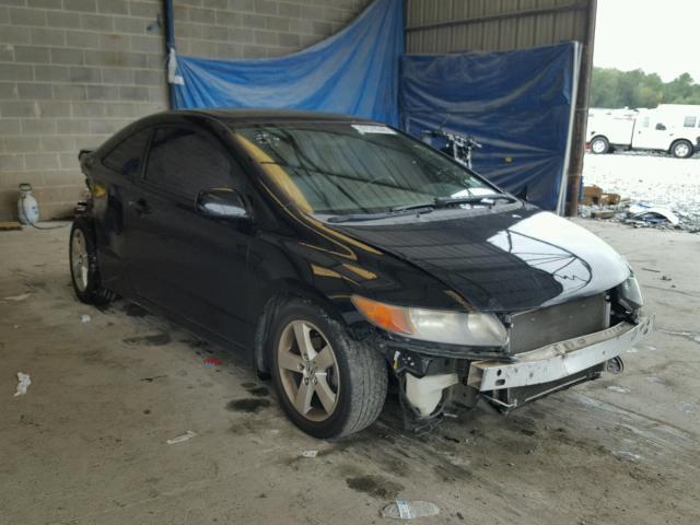 2HGFG12938H571451 - 2008 HONDA CIVIC EXL BLACK photo 1