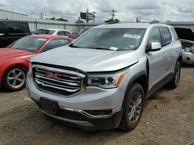 1GKKNMLS6JZ101222 - 2018 GMC ACADIA SLT SILVER photo 2