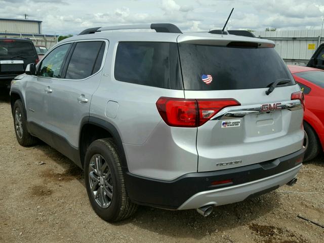 1GKKNMLS6JZ101222 - 2018 GMC ACADIA SLT SILVER photo 3