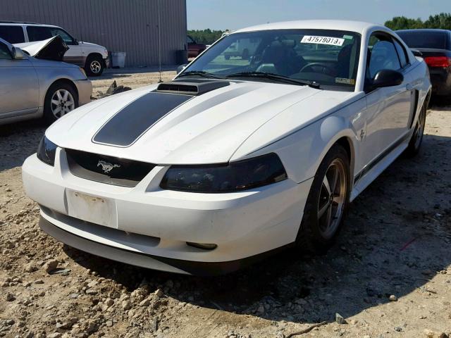 1FAFP42R63F415727 - 2003 FORD MUSTANG MA WHITE photo 2