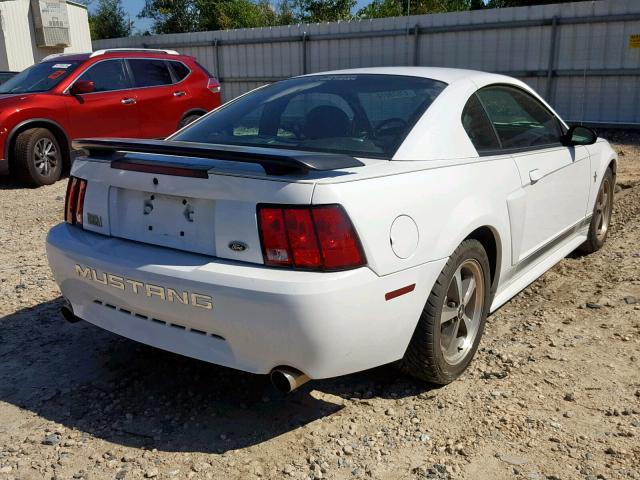 1FAFP42R63F415727 - 2003 FORD MUSTANG MA WHITE photo 4