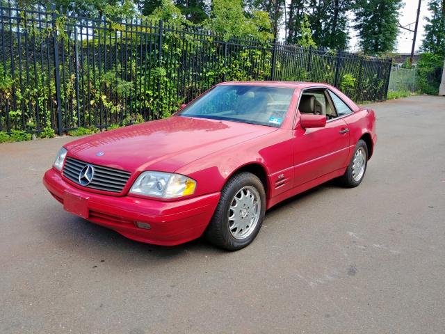 WDBFA76F8VF145110 - 1997 MERCEDES-BENZ SL 600 RED photo 1