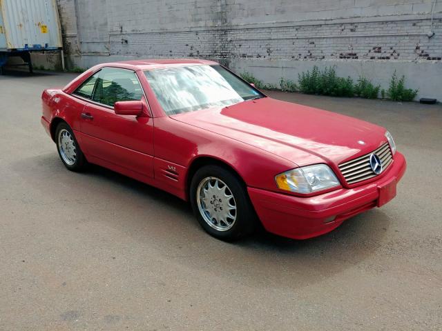 WDBFA76F8VF145110 - 1997 MERCEDES-BENZ SL 600 RED photo 4