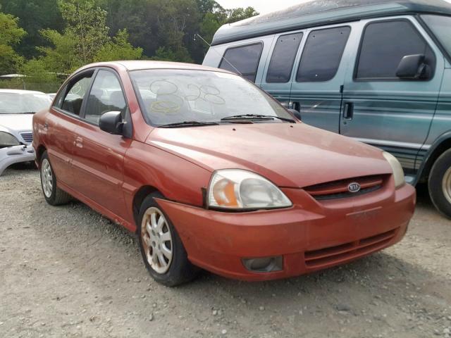 KNADC125036233253 - 2003 KIA RIO RED photo 1