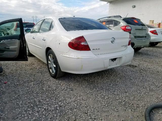 2G4WE587061217843 - 2006 BUICK LACROSSE C WHITE photo 3