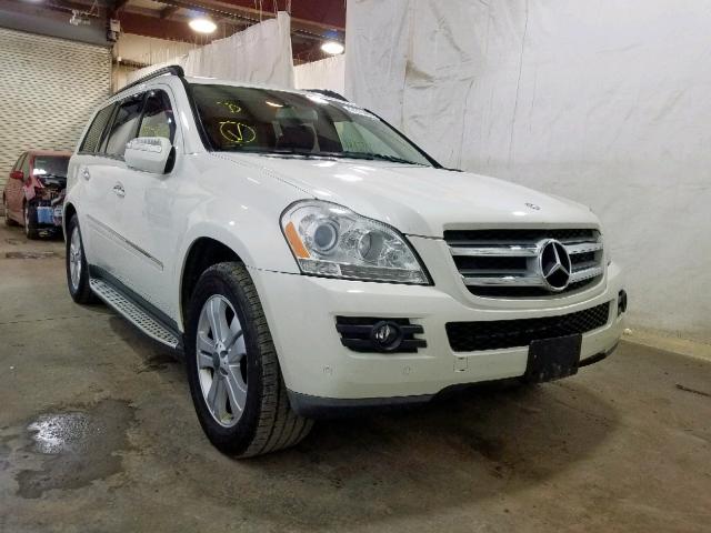 4JGBF71E89A513901 - 2009 MERCEDES-BENZ GL 450 4MA WHITE photo 1