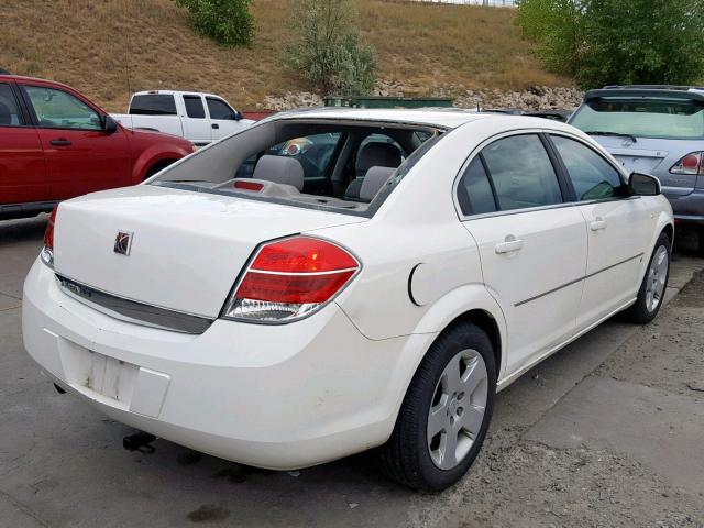 1G8ZS57N37F136270 - 2007 SATURN AURA XE WHITE photo 4