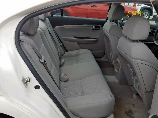 1G8ZS57N37F136270 - 2007 SATURN AURA XE WHITE photo 6