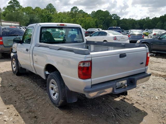1FTYR10C41PA48098 - 2001 FORD RANGER SILVER photo 3