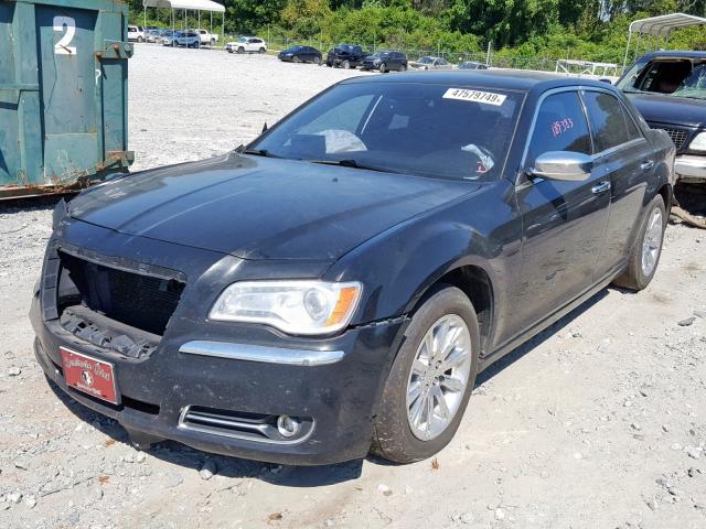 2C3CCACG3CH251246 - 2012 CHRYSLER 300 LIMITE BLACK photo 2