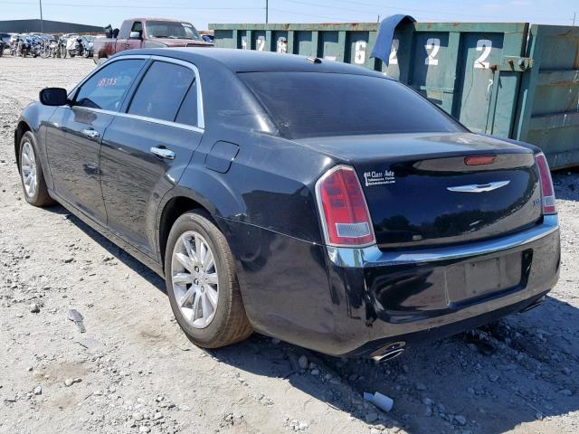 2C3CCACG3CH251246 - 2012 CHRYSLER 300 LIMITE BLACK photo 3