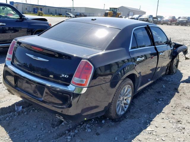 2C3CCACG3CH251246 - 2012 CHRYSLER 300 LIMITE BLACK photo 4