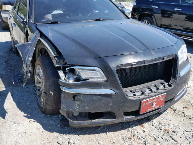 2C3CCACG3CH251246 - 2012 CHRYSLER 300 LIMITE BLACK photo 9