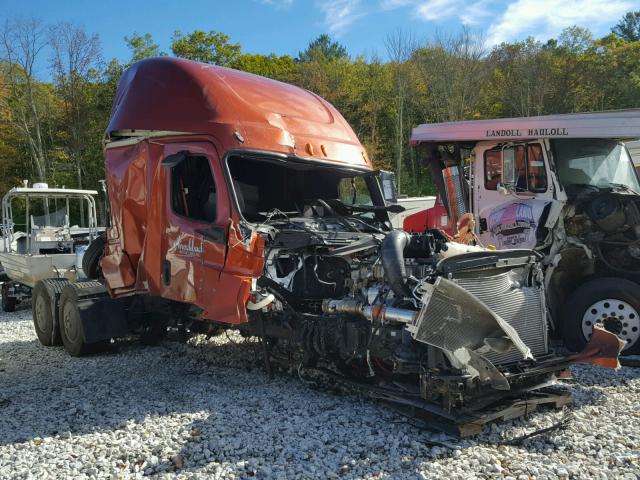 1FUJHHDRXKLKC1499 - 2019 FREIGHTLINER CASCADIA 1 ORANGE photo 1