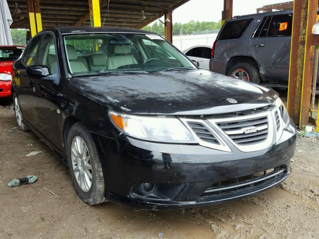 YS3FB49Y581004693 - 2008 SAAB 9-3 2.0T BLACK photo 1