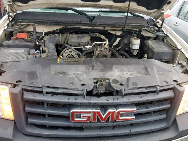 1GTN1TEX0BZ227441 - 2011 GMC SIERRA C15 WHITE photo 7