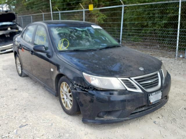 YS3FB49YX81139281 - 2008 SAAB 9-3 2.0T BLACK photo 1