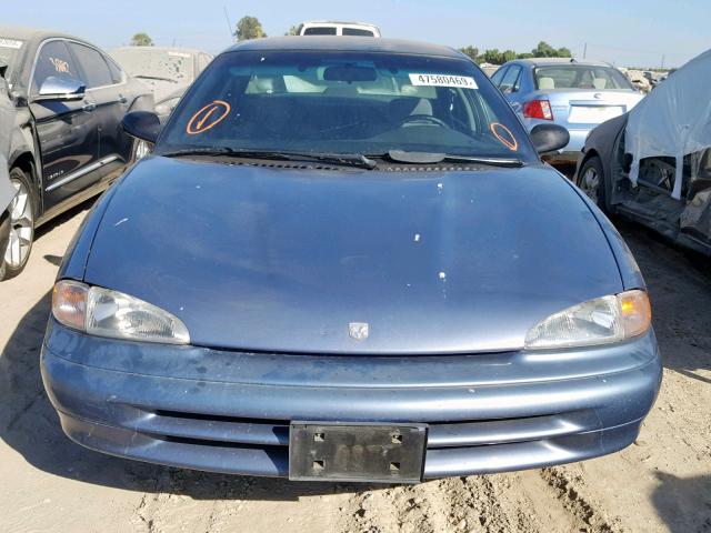 2B3HD46T8SH664644 - 1995 DODGE INTREPID BLUE photo 9