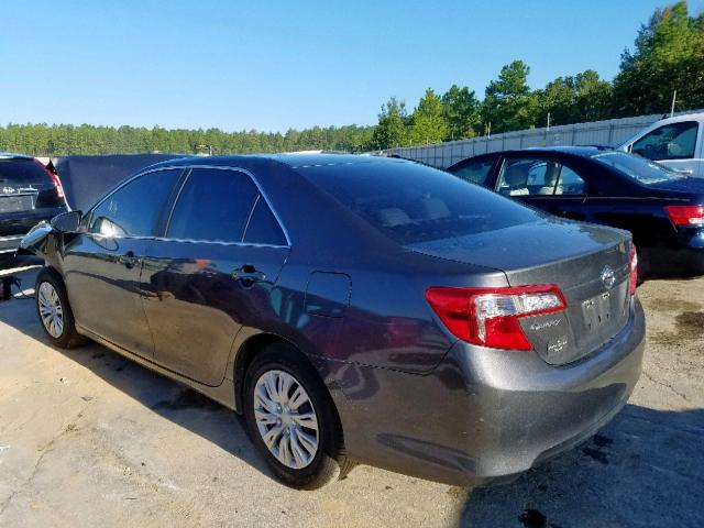 4T1BF1FK0CU521427 - 2012 TOYOTA CAMRY BASE GRAY photo 3