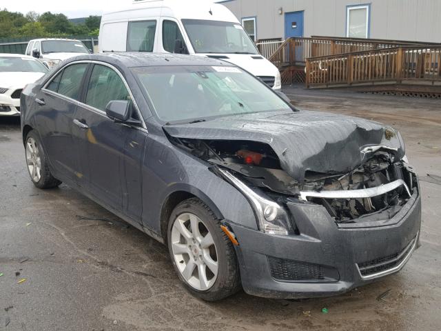 1G6AG5RX8E0132592 - 2014 CADILLAC ATS GRAY photo 1