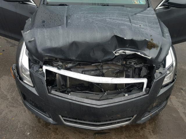 1G6AG5RX8E0132592 - 2014 CADILLAC ATS GRAY photo 7