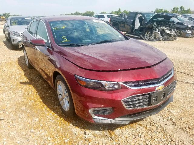 1G1ZE5ST8GF221505 - 2016 CHEVROLET MALIBU LT BURGUNDY photo 1