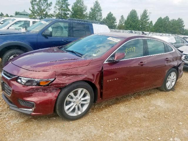 1G1ZE5ST8GF221505 - 2016 CHEVROLET MALIBU LT BURGUNDY photo 9